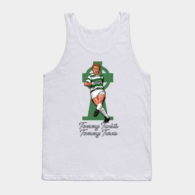 Tommy Burns Glasgow Celtic FC 1998 Tank Top by TeesForTims